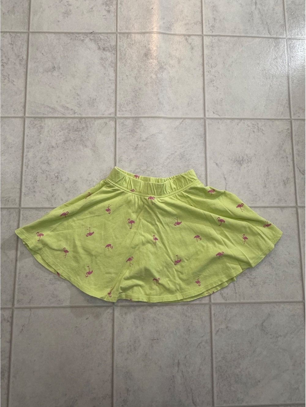 Baby Gap lime green skirt